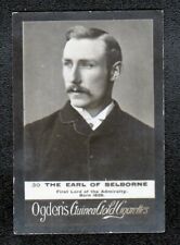 Vintage 1901 Photograph Card William Palmer, 2nd Earl of Selborne picture