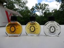 3 Vintage Hallbrook of Canada Perfumes 1/4oz.  picture