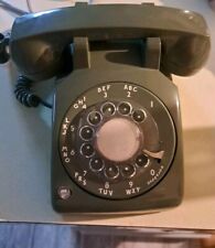 Vintage Green Rotary Desk Phone Avocado ITT  Untested  picture