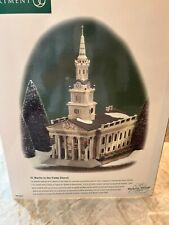 Dept. 56, Dickens Village, St. Martin in the Fields cathedral w/box picture