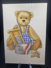 POSTCARD: ￼ ￼ Mother’s Day  Teddy Original Illustration C15 ￼ picture
