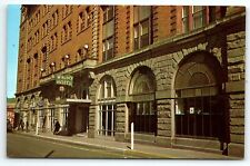 1960s CLARKSBURG WEST VIRGINIA THE WALDO HOTEL 6 CHANNEL TV POSTCARD P2014 picture