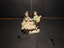 Dresden Porcelain Lace Figurines Germany 