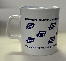Vintage POWER SUPPLY Industrial Advertising Mug by Kiln Craft Coffee Mug England picture
