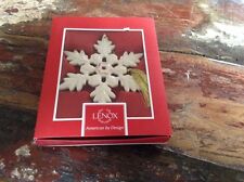 Lenox Winds Of Winter Snowflake Ornament NEW picture