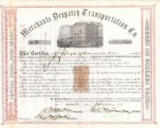 James C. Fargo Signed Merchants Despatch Transportation Co. - Stock Certificate  picture