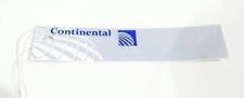 CONTINENTAL AIRLINES BAG TAG LUGGAGE TAG picture