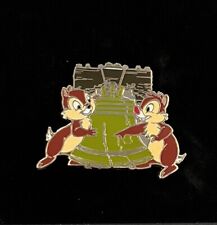 RARE 2010 Disney Pin Chip An Dale Liberty Bell Monument Series LE 250 NIP picture