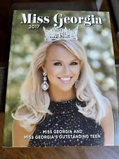 Miss Georgia 2017 Competition Magazine Pageant Program Book Savvy Shields Crown picture
