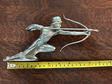 Pierce Arrow Hood Mascot: nickle plated bronze - EXCELLENT ORIGINAL CONDITION picture