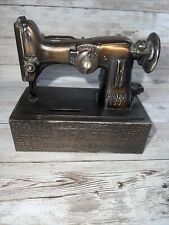 Vintage Advertising Banthrico PFAFF DIAL-A-STITCH Copper Still Bank Save Time picture