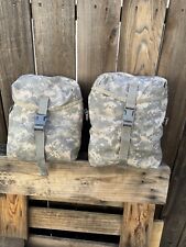 Lot of 2 Sustainment Pouches for USGI ACU Military Large Rucksack MOLLE II picture