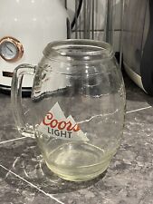 Vintage Coors Light Limited Edition 32oz PINT American Football Glass Circa 1980 picture