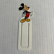 Vintage Disney MICKEY MOUSE Bookmark Paper Clip BRAND Krystalike Preowned picture