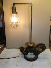 steampunk industrial desk lamp handcrafted one of a kind picture