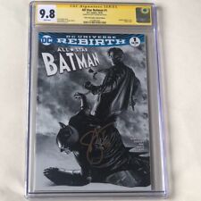 All Star Batman #1 💥 CGC 9.8 SS SIGNED SCOTT SNYDER 💥 AOD SKETCH VARIANT 2016 picture