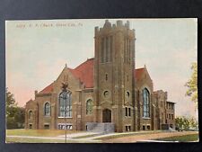Postcard Grove City PA - United Presbyterian Church picture