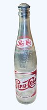 Pepsi Cola 10 Fl Oz. Glass Bottle Salt Shaker 1950’s NY picture