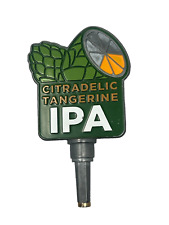 Citradelic Tangerine IPA Draft Beer Tap Handle Top Tapper Mancave Bar Pub 4.5
