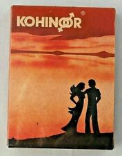 NEW OLD STOCK 1989 VINTAGE KOHINOOR CONDOMS / RUBBERS  10pcs PACK  picture