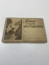 Vintage Scenes Along The RIO GRANDE - Fold-Out Postcard picture