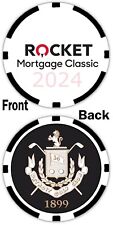 2024 ROCKET MORTGAGE CLASSIC- DETROIT GOLF CLUB Poker Chip - 2024 picture