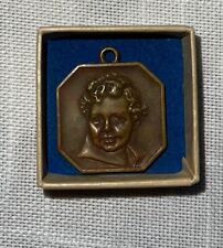 VTG Sears National Baby Contest 1934 Honorable Mention Medal 24K Plate picture