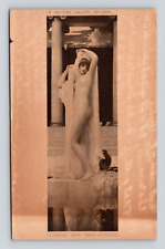 Postcard Nude Naked Woman Lady BATH OF PSYCHE - Leighton Harem Bathing c1900 picture