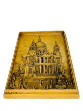 Arthur Osborne IVOREX Antique St Paul Cathedral 10.5” X 8” 3D Wall Plaque picture