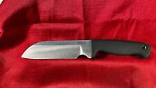 Busse Combat, SYKCO DB-721  Hand Applied Satin Blade/ Black Resiprene-C Handle picture