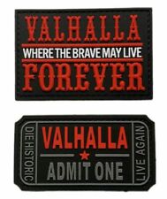 Ticket to Valhalla Admit One Valhalla Forever Patch [2PC Bundle-PVC - VF7,MTU1] picture