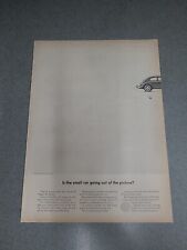 Volkswagen Bug Print Ad 1963 8x11 Great To Frame  picture