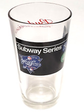 VTG Budweiser 2000 World Series - Subway Series- 12 0z. Drinking Glass, EUC  picture