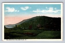 Bellows Falls VT-Vermont, Fall Mountain, Antique, Vintage Souvenir Postcard picture