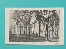 1909 POST CARD (PLYMOUTH. CONN. CONGRATIONAL CHURCH/CHAPEL/SCHOOL [ USED ] #8372 picture