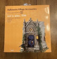 Department 56 Rest in Peace 2016 Halloween Village picture