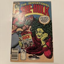 Sensational She-Hulk # 2 NEWSSTAND | John Byrne Copper Age Marvel Comics 1989 VG picture