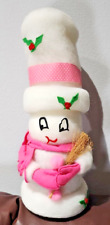 Vintage Handmade Christmas Snowman Cotton (A4) picture