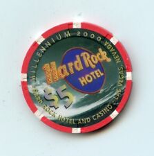 5.00 Chip from the Hard Rock Casino Las Vegas Nevada Millennium picture