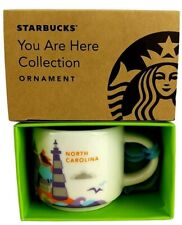 Starbucks North Carolina 2 oz Mini Demi Mug Ornament Christmas New Espresso picture