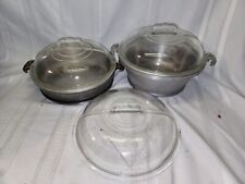 Guardian Service Cookware ~ (2) Hammered Aluminum Dome Cookers w/Lid picture