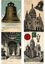 PARIS FRANCE SACRÉ-COEUR MONTMARTE 400 Vintage Postcards Pre-1950 (L2460) picture