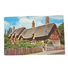 Postcard Anne Hathaway's Cottage Shottery England Chrome Posted picture