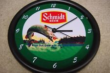 Schmidt Beer Wall Clock - Pike picture
