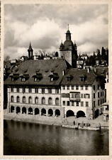 Vintage UUN LUZERN Altes Rathaus 237 Léon Nordmann & Co Luzern Swiss Made RPPC picture
