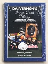 Dai Vernon's Inner Card Trilogy (1996; Hardback Magic Book w/ DJ) NEW, Unopened picture