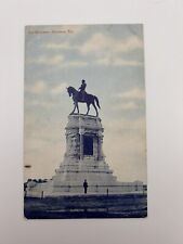 Vintage Postcard Les Monument Richmond VA Posted 1907 Green Stamp  picture