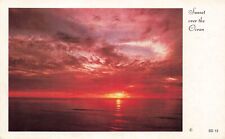 RPPC Sunset Over the Ocean Postcard picture