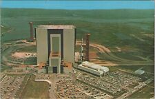 Apollo Saturn V Vehicle Assembly Building Kennedy NASA FL Birds eye view D654 picture