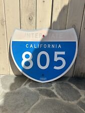 Authentic Retired California 805 Freeway Sign picture